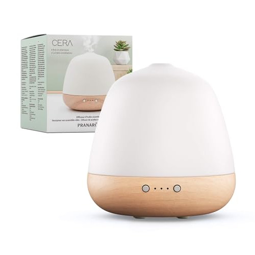 Pranar&ocirc;m Cera - Diffuseur ultrasonique bois et c&eacute;ramique