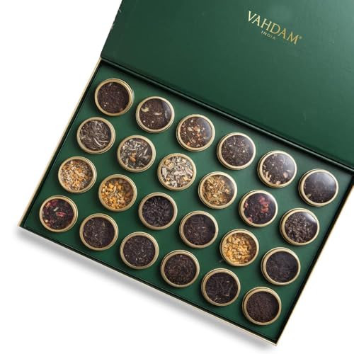Coffret assortiment 24 th&eacute;s premium en vrac VAHDAM