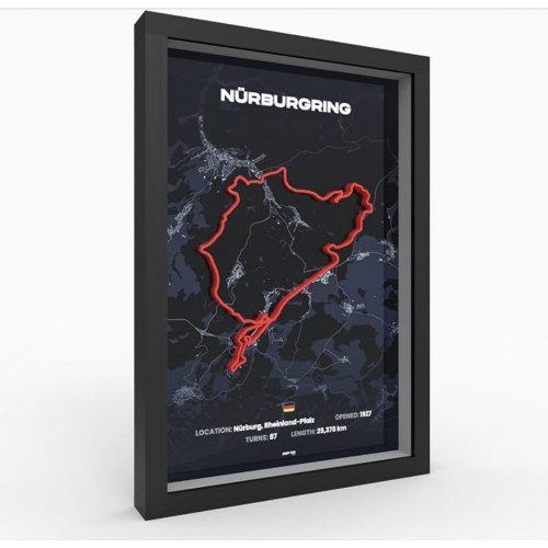 Cadre 3D nurburgring 