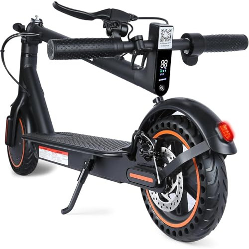 Trottinette Electrique Adulte, Vitesse 25Km/H, Autonomie 30Km, Pneus Pleins de 8,5 Pouces, Trotti...