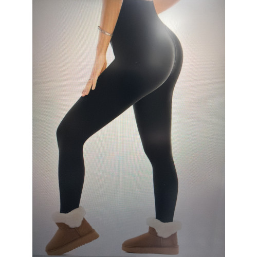 Legging chaud noir taille L 