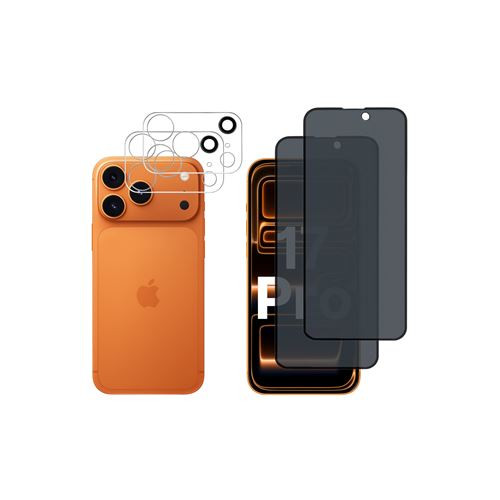 Verre Tremp&eacute; Anti Espion pour iPhone 17 PRO 