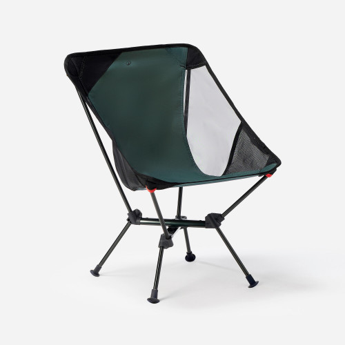 Chaise basse de camping, pliante et ultra compacte, 500 M vert | Decathlon