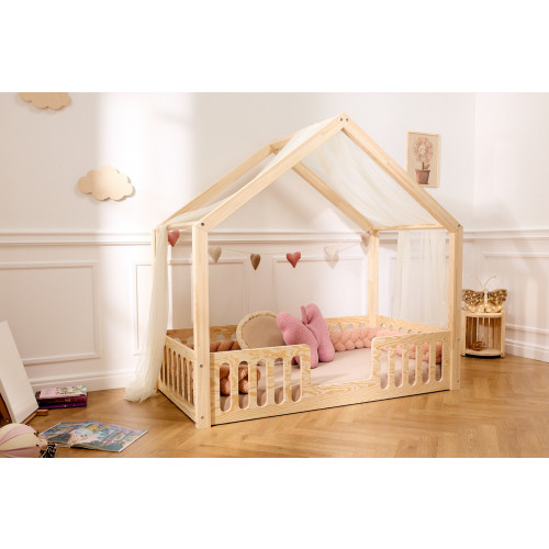 Lit cabane DRB 90x200 : lit enfant | Mon Lit Cabane