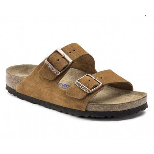 Buy Arizona Soft Footbed Suede Leather for EUR 135.00 | Birkenstock