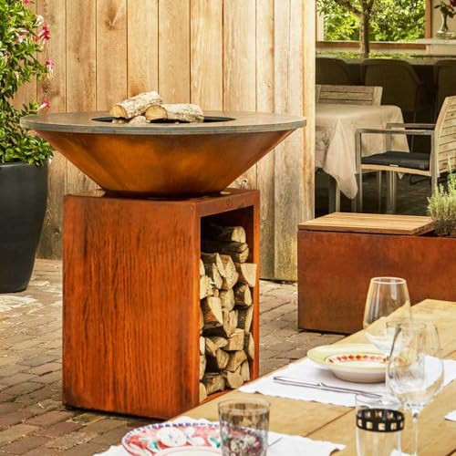 OFYR Classic Storage 100, brasero plancha avec rangement