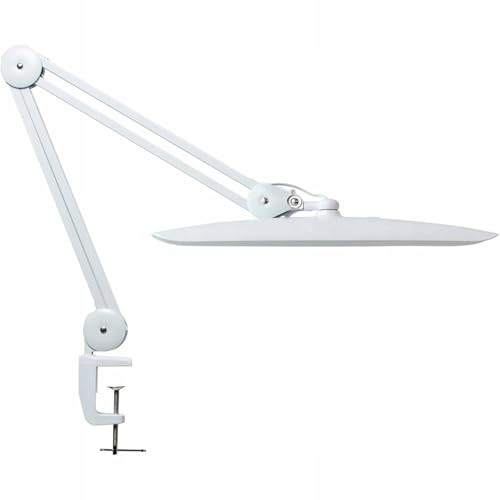 zenggp Beautiful desk lamp with clamp, dimmable work lamp for living rooms...