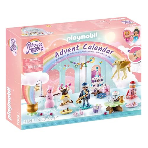 Playmobil calendrier de l'Avent Arc-en-ciel princesses