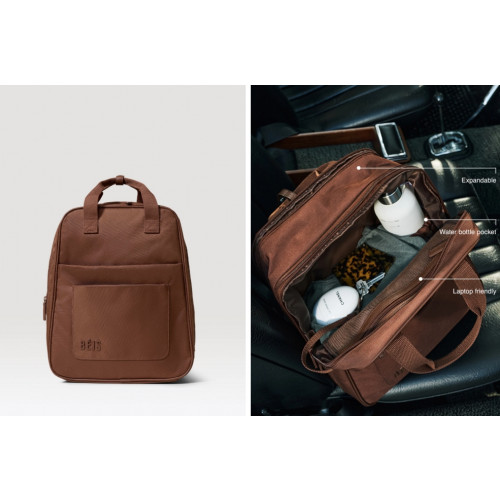 B&Eacute;IS 'The Expandable Backpack' - couleur maple