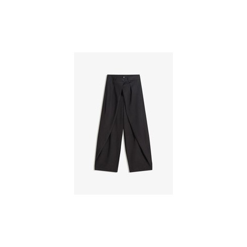 Bershka Pantalon classique - black/noir - ZALANDO