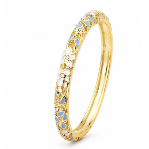Ice Blue Bangle