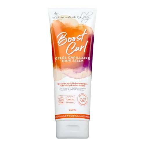 Les Secrets de Loly &ndash; Boost Curl &ndash; Gel&eacute;e coiffante Hydratation & d&eacute;finition des boucles &ndash; Cheveux...